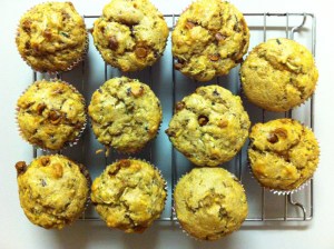 A Marian's dozen muffins