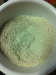 flours, baking soda, baking powder, salt, spices