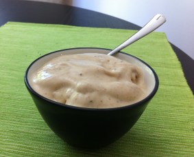 For the Love of Food, My serving of banana ice cream