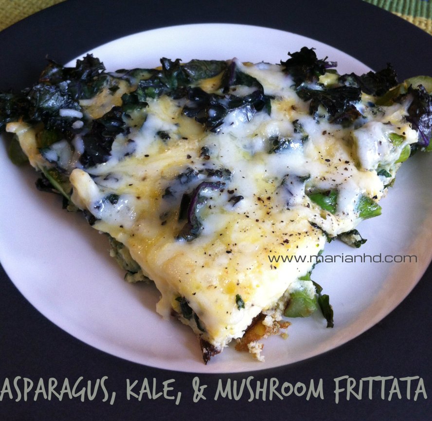 For the Love of Food, marianhd.com, veggie frittata