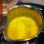 Cornmeal can become yummy polenta in 30 minutes? Sweet!