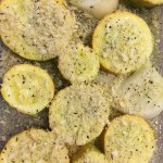 summer squash, baked, simple