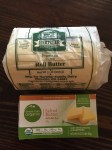 local butter vs. organic butter
