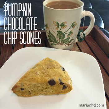 pumpkin, chocolate chip, scones, marianhd.com, food