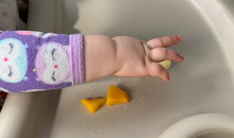 FPIES, finger food, baby hands