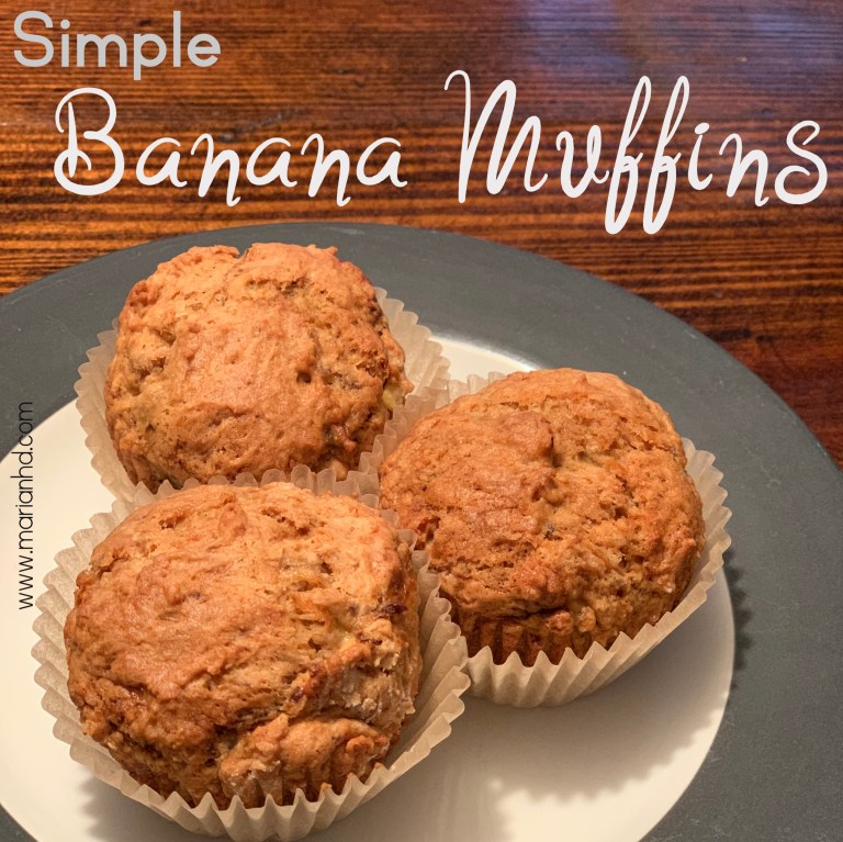 banana muffins, marianhd, food, vegetarian, breakfast
